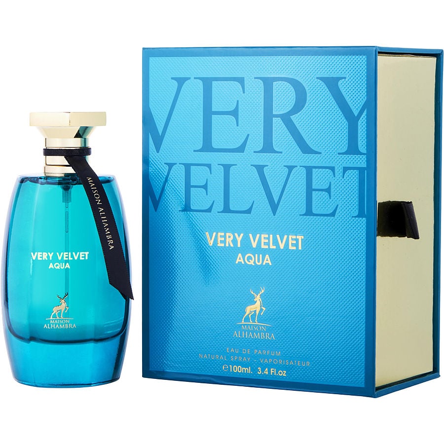 MAISON ALHAMBRA VERY VELVET AQUA 3.4 EDP UNISEX 100 ML