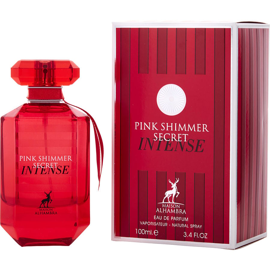 MAISON ALHAMBRA PINK SHIMMER SECRET INTENSE 3.3 EDP 100 ML