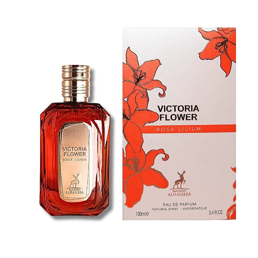 MAISON ALHAMVRA VICTORIA FLOWER ROSA LILIUM 3.4 EDP UNISEX 100 ML