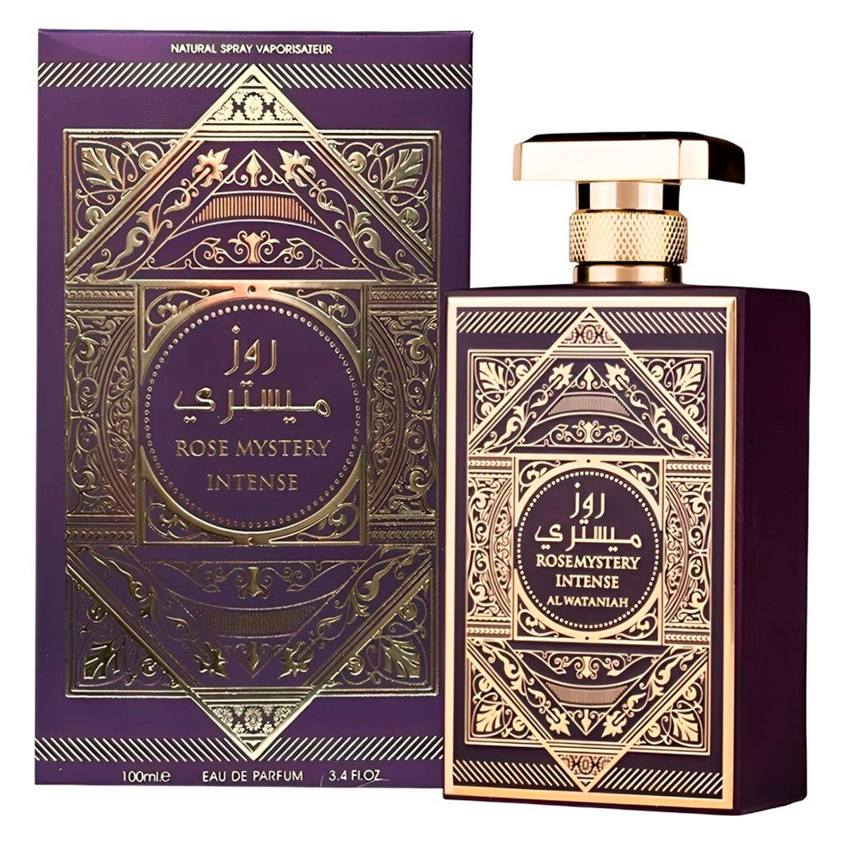 AL WATANIAH ROSE MYSTERY INTENSE 3.4 EDP UNISEX 100 ML