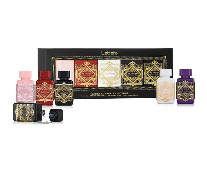 MINI SET LATTAFA BADEE AL OUD 5x5ML EDP