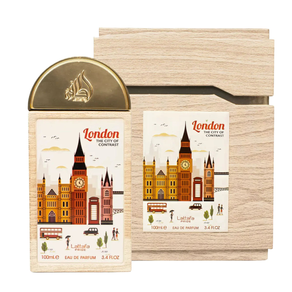 LATTAFA LONDON THE CITY OF CONTRAST 3.4 EDP UNISEX 100 ML