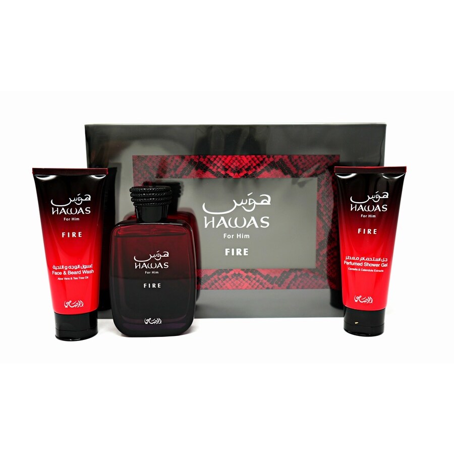 RASASI HAWAS FIRE GIFT SET 3-PIECE PERFUME