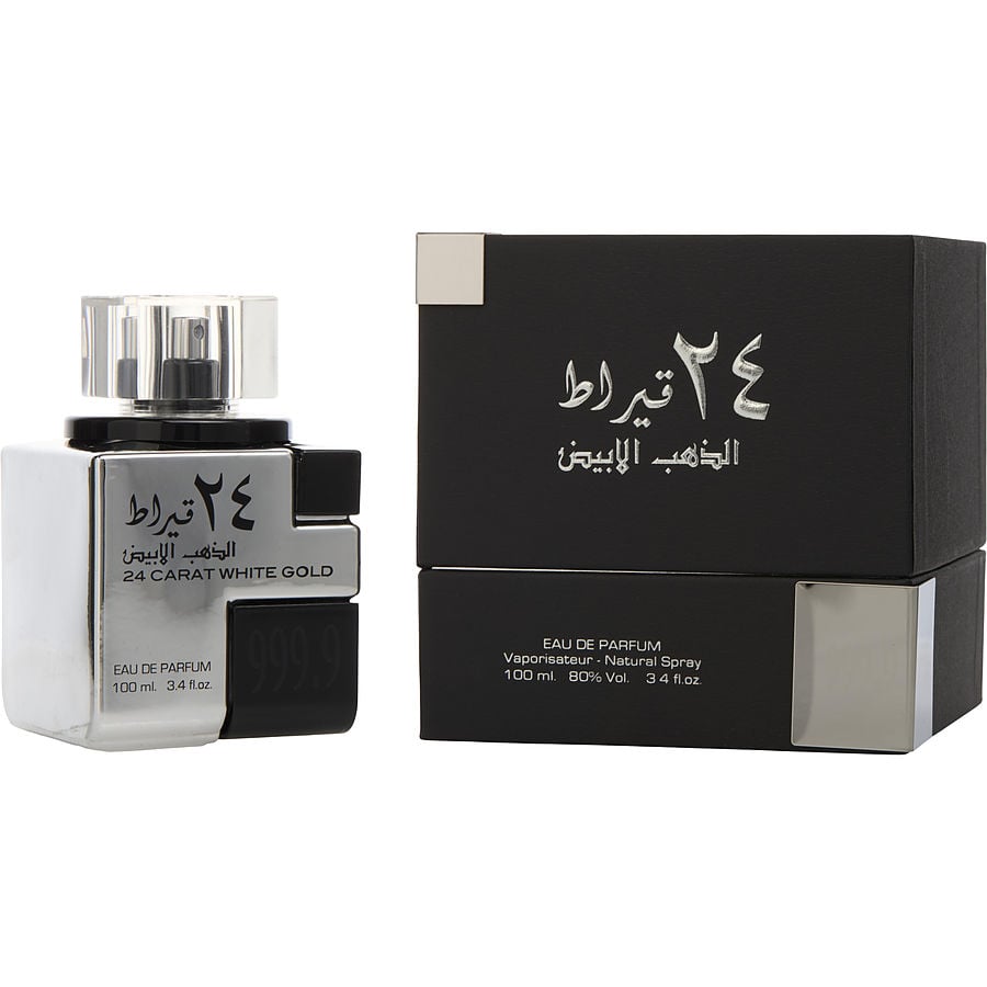 LATTAFA 24 CARAT WHITE GOLD 3.4 EDP UNISEX 100 ML