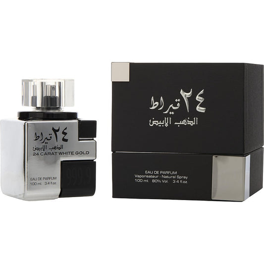LATTAFA 24 CARAT WHITE GOLD 3.4 EDP UNISEX 100 ML