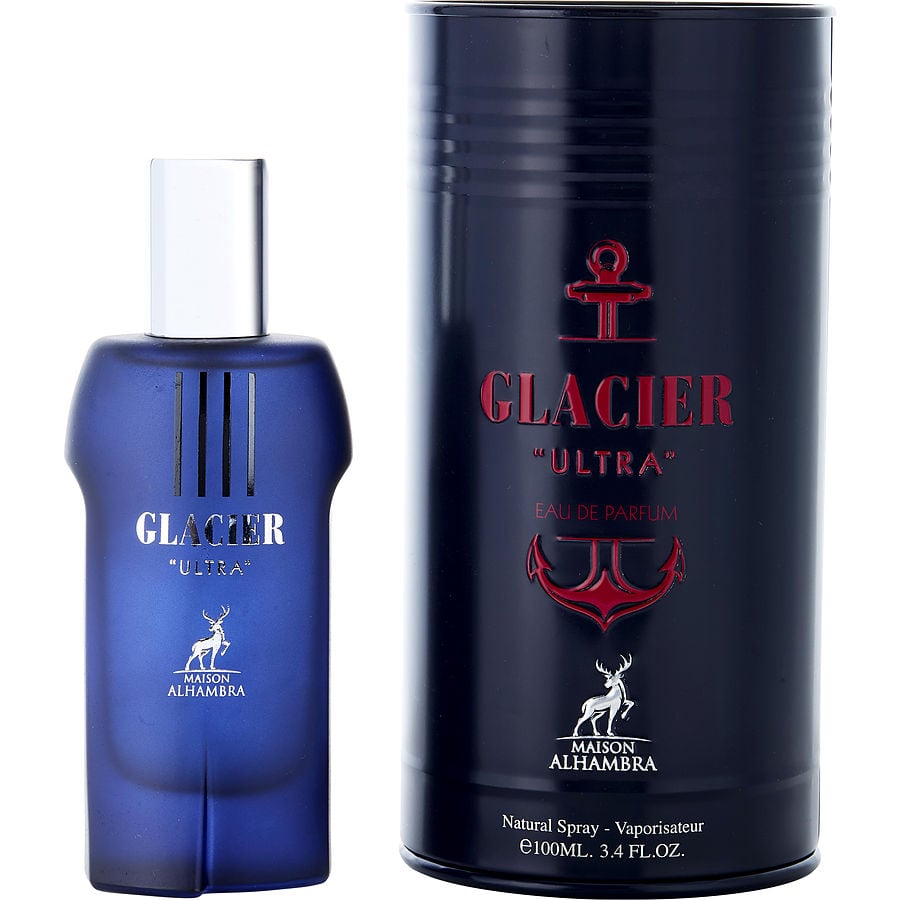 MAISON ALHAMBRA GLACIER ULTRA 3.4 EDP MEN 100 ML