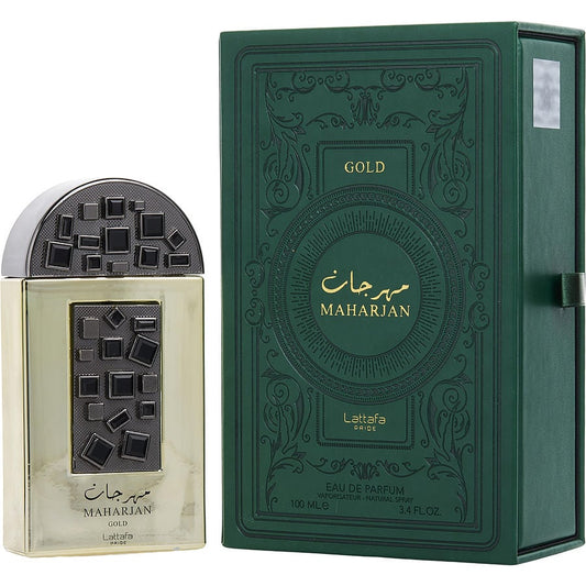 LATTAFA PRIDE MAHARJAN GOLD 3.4 EDP UNISEX 3.4 OZ