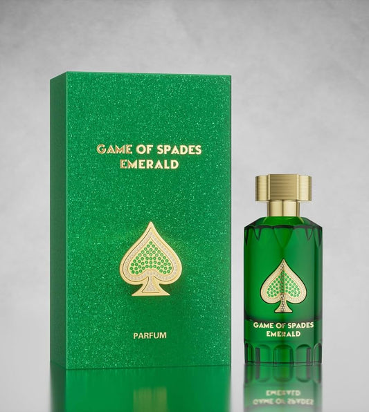 JO MILANO GAME OF SPADE EMERALD 3.0 PARFUM 3.0 OZ