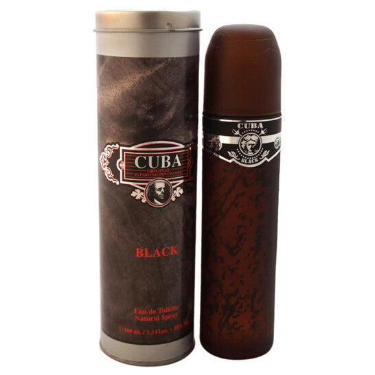 CUBA BLACK 3.4 EDT MEN 100 ML
