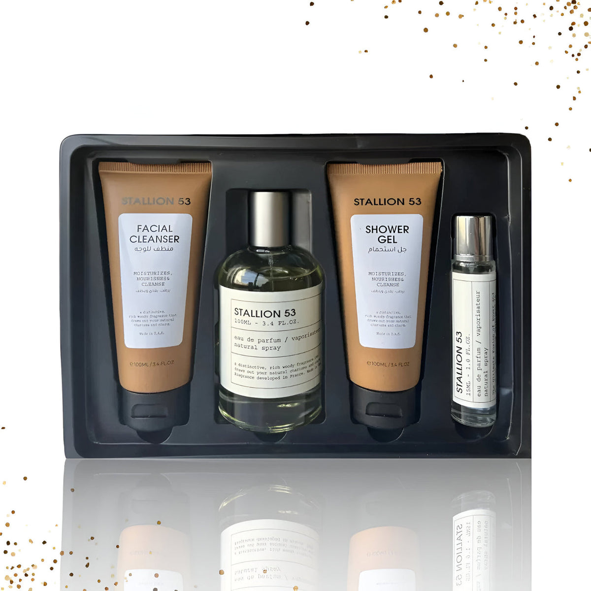 EMPER STALLION 53 3.4 EDP WOMEN + 3.4 FACIAL CLEANSER + 3.4 S/G + 15ML