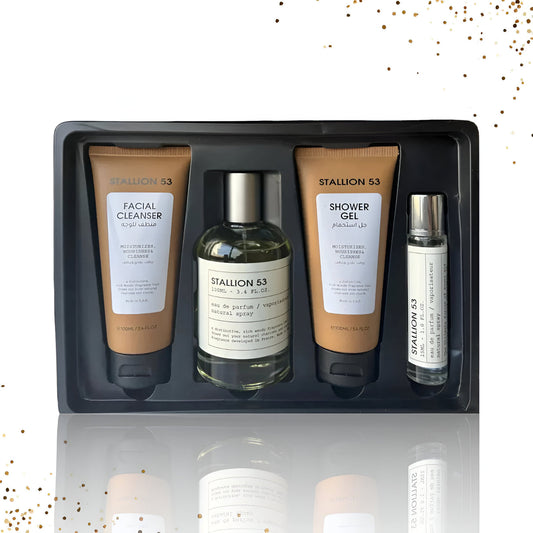 EMPER STALLION 53 3.4 EDP WOMEN + 3.4 FACIAL CLEANSER + 3.4 S/G + 15ML