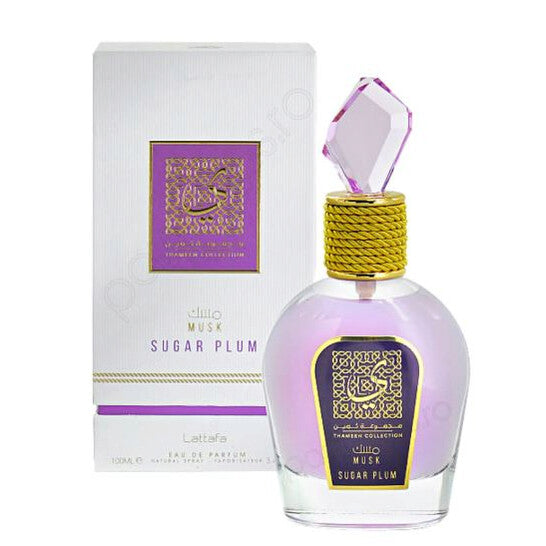 LATTAFA SUGAR PLUM THAMEEN MUSK COLLECTION 3.4 EDP UNISEX 100 ML