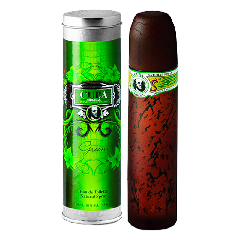 CUBA GREEN 3.4 EDT MEN 100 ML