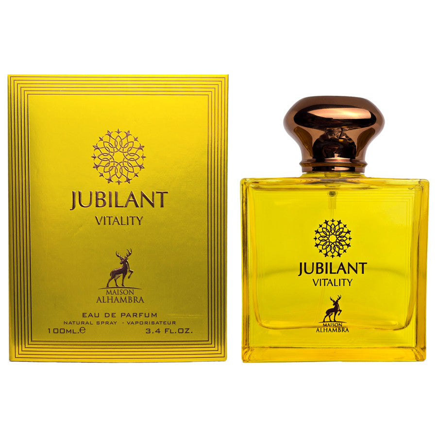 MAISON ALHAMBRA JUBILANT VITALITY 3.4 EDP UNISEX 100 ML