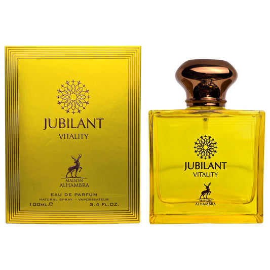 MAISON ALHAMBRA JUBILANT VITALITY 3.4 EDP UNISEX 100 ML