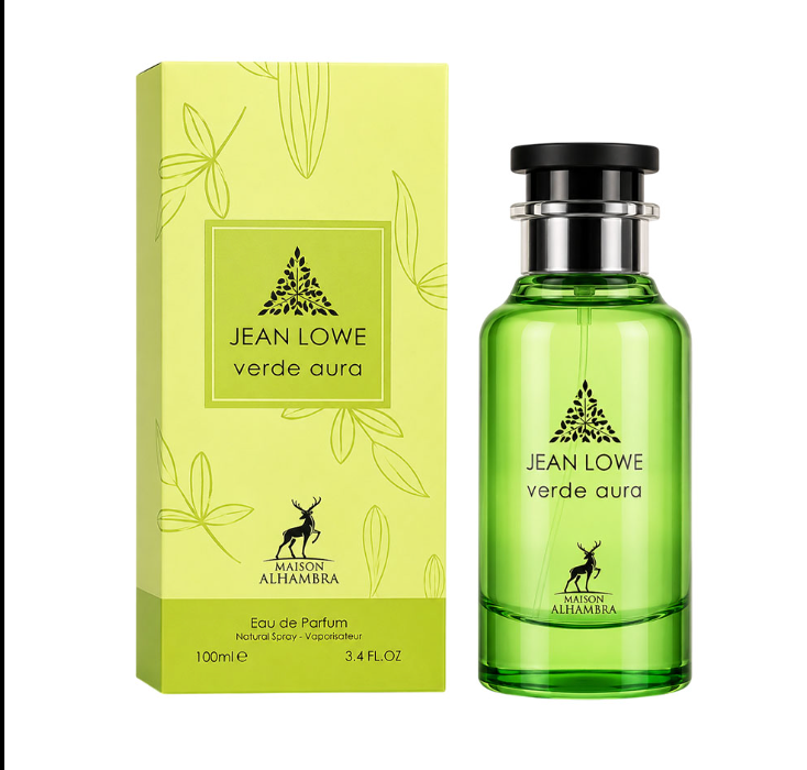 MAISON ALHAMBRA JEAN LOWE VERDE AURA 3.4 EDP UNISEX 100 ML