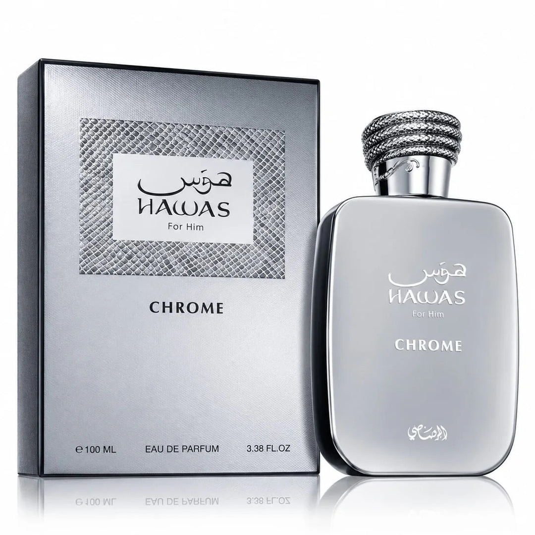 RASASI HAWAS CHROME 3.4 EDP MEN 100 ML