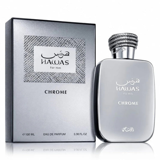 RASASI HAWAS CHROME 3.4 EDP MEN 100 ML