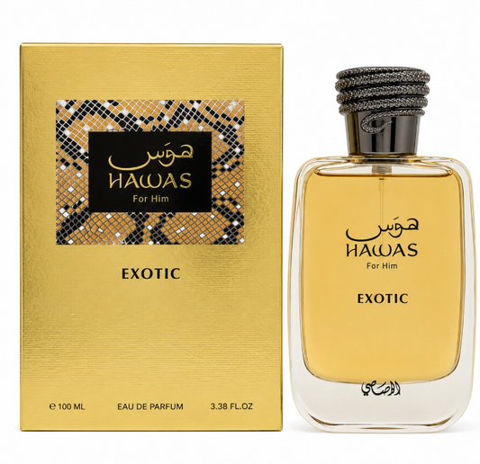 RASASI HAWAS EXOTIC 3.4 EDP MEN 100 ML