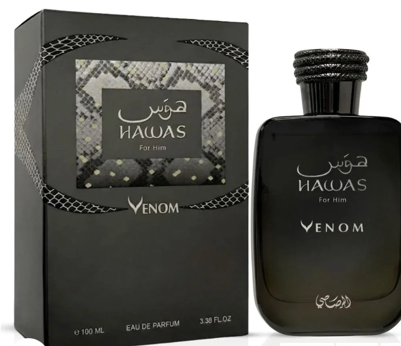 RASASI HAWAS VENOM 3.4 EDP UNISEX 100 ML