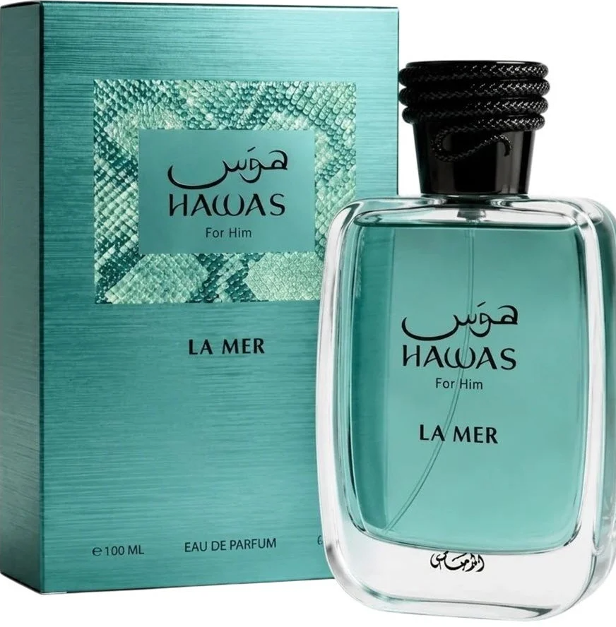 RASASI HAWAS LA MER 3.4 EDP MEN 100 ML