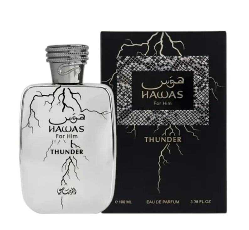 RASASI HAWAS THUNDER 3.4 EDP UNISEX 100 ML